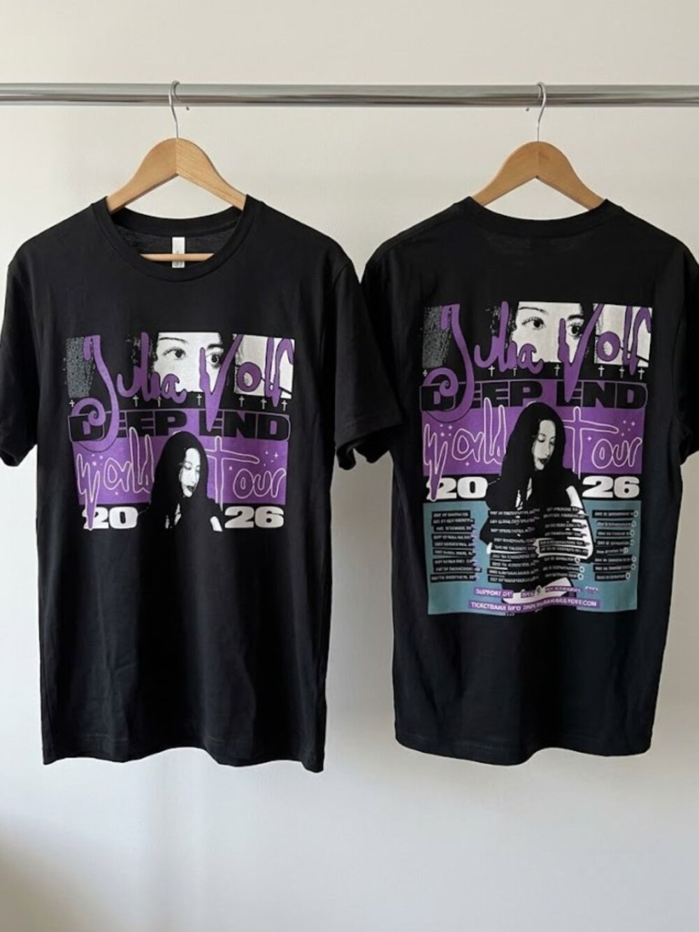 Julia Wolf Deep End World Tour 2026 T-Shirt Reprint